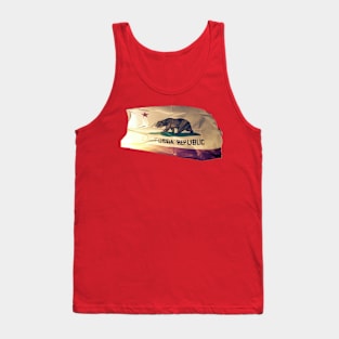 California State Flag Tank Top